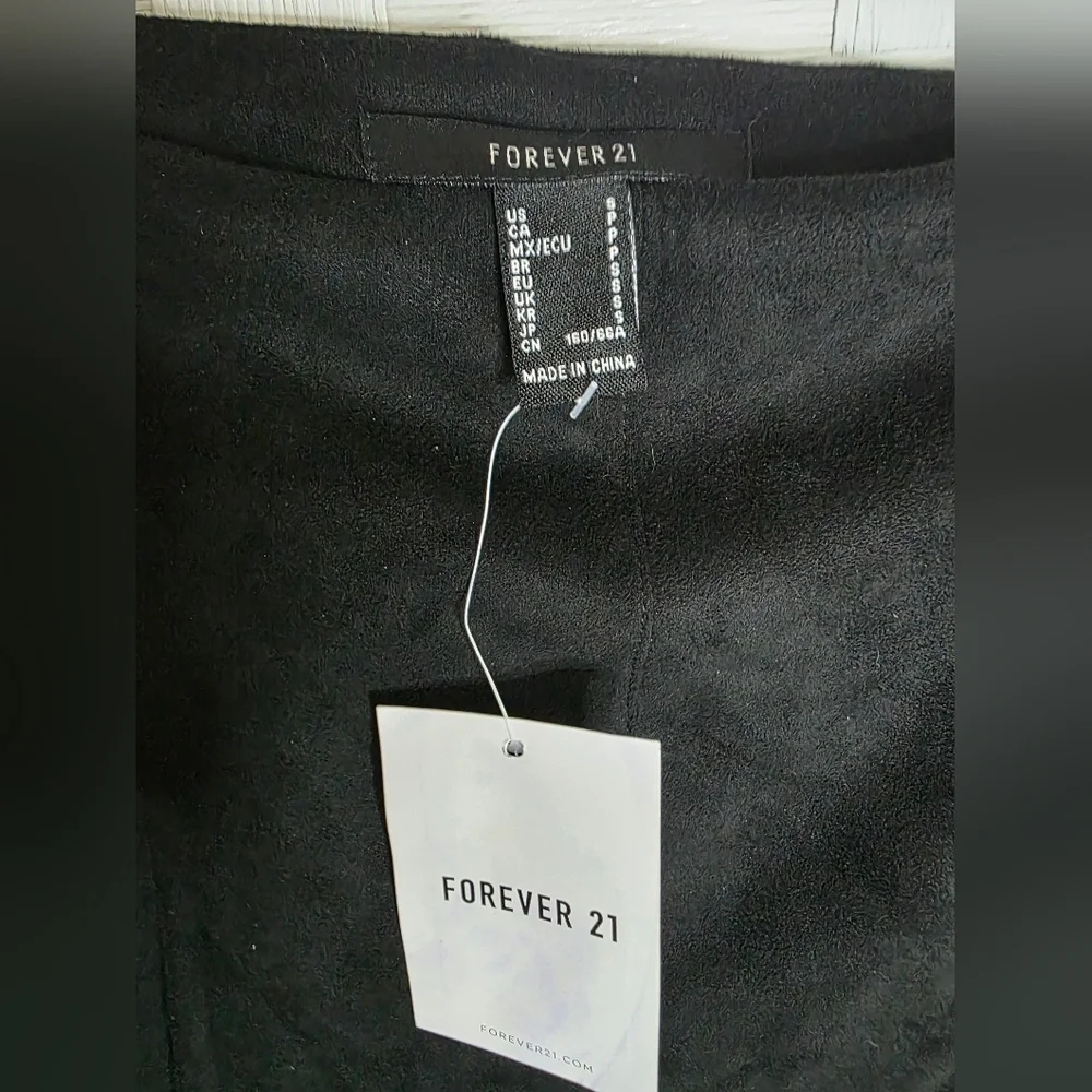 Forever 21 Black Fringe Skirt